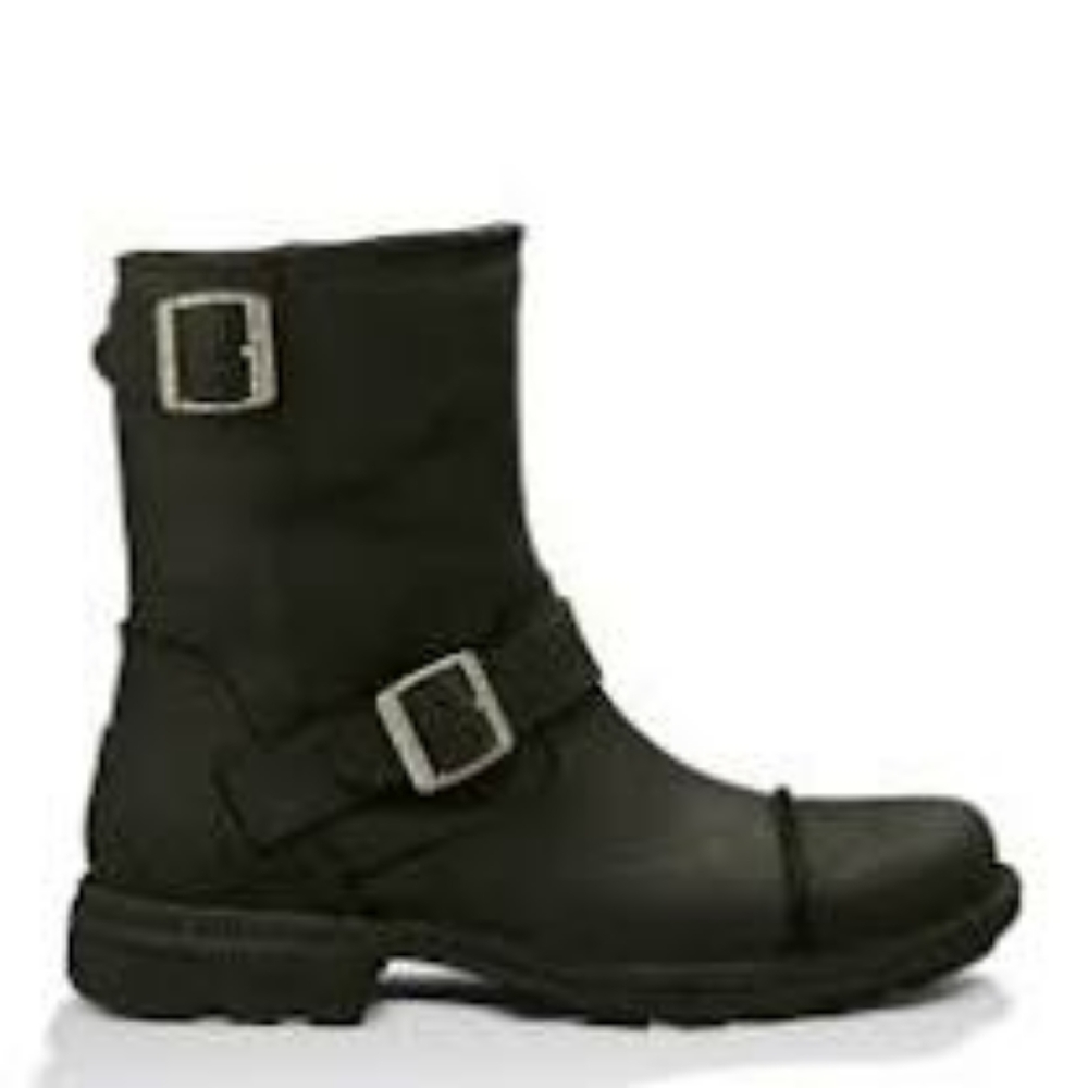 UGG leather motorcycle boots